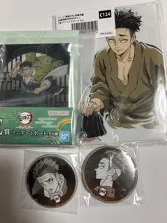 鬼滅の刃 ダイニング お楽しみくじ 悲鳴嶼行冥 不死川実弥 鬼滅の刃 ufotableダイニング お楽しみくじ キャンバスパネル