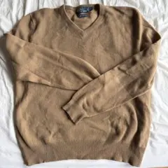 Polo by Ralph Lauren ベージュ ニットセーター XL