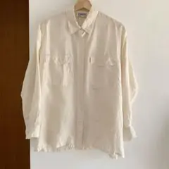 【古着】vintage シルク　シャツ　ヴィンテージ