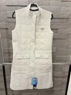 新品未使用　Callaway レディース ゴルフ ベスト ホワイト　ワンピース