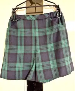 owlet アウレット　120 受験　チェック柄キュロット