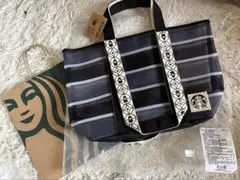 ♡スターバックス 台湾限定 完売品 漁師風トートバッグ　大サイズ♡のサムネイル
