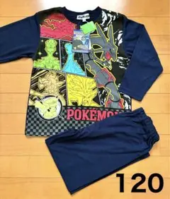 新品　ポケモン　光るパジャマ　蓄光　長袖　パジャマ　レックウザ　120