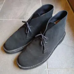 Clarks ORIGINALS デザートブーツ ブラック スエード US7.5