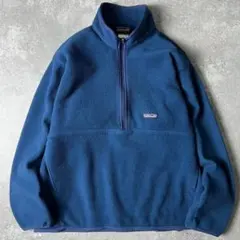 【希少】パタゴニア マースピアル シンチラ フリース　プルオーバー M ネイビー