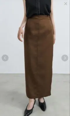 タイトスカート Lサイズ ブラウン