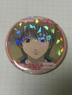 銀魂　ホログラム缶バッジ　沖田総悟 goods-04728328.jpg