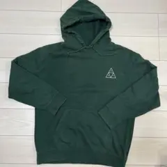 HUF ダークグリーン パーカー L