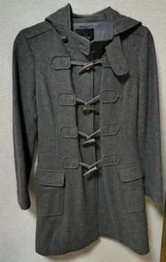 ヴィンテージ　ダッフルコート　グレー