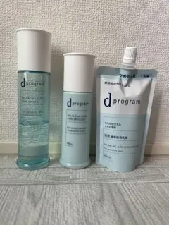 【新品未使用】d program バランスケア ローション 乳液 セット