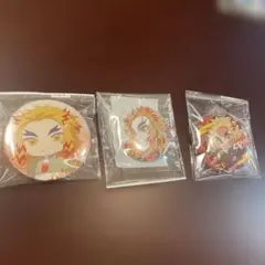 煉獄杏寿郎 缶バッジ webshopくじ ufotable 無限列車編 幕間画 - メルカリ