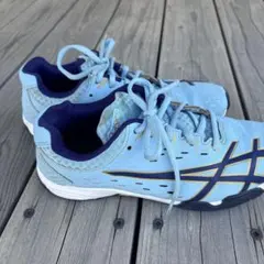 ASICS LAZERBEAM 23.5cm ライトブルー スニーカー