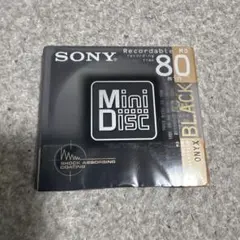 SONY MiniDisc 80分 Onyx black