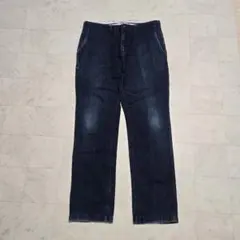 【通気性抜群】HARVARD 和紙デニムスラックス XL ライトオン デニスラのサムネイル