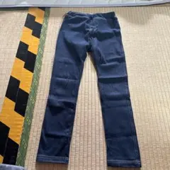 130サイズ ダークブルー ロングパンツ