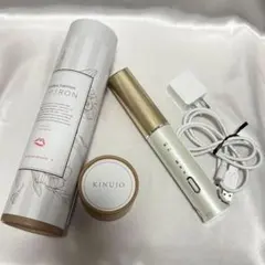 KINUJO 絹女 コードレス ヘアアイロン リップアイロン