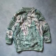 90s COOGI クージー 3D コットン 立体 ニット オーストラリア製のサムネイル