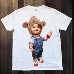 新品 送料込 チャッキー ニット帽 Tシャツ希少 L