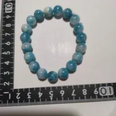 天然石ラリマー8mm apブレスレット16cm 値下げしました⋯ - メルカリ
