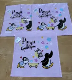 PINGU et PINGA タオル 5枚セット 住友生命 ノベルティ - メルカリ