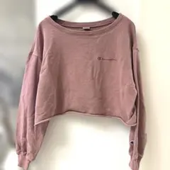 Champion EMODA コラボトップス ショート丈 くすみピンク 春夏秋冬のサムネイル