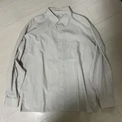 UNIQLO C 長袖ブロードオーバーサイズシャツ　Lサイズ