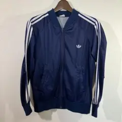 銀タグ 激レア アディダス トラックジャケット ジャージ 80s 90s 水色