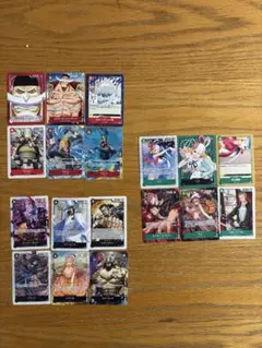 一番くじ ワンピース カードゲーム I賞 カードデザインステッカーセット3種