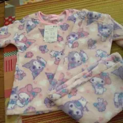 My Melody フリースパジャマ 110サイズ