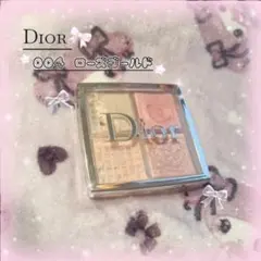 Dior ディオールバックステージ　ハイライト フェイスグロウパレット　004