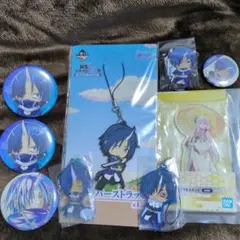 転スラ　ソウエイ　シュナ　アクスタ　ラバー　缶バッチ　セット