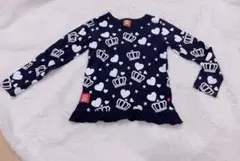 BABY DOLL 長袖カットソー 120cm ネイビー