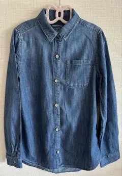 GapKids デニムブルー 長袖シャツ 130