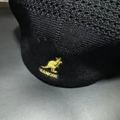 KANGOL ブラック ハンチング帽子