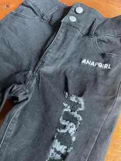 ANAP girl ハイウエスト ダメージジーンズのサムネイル