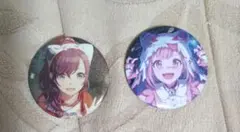 プロセカ 缶バッジ 47A 鳳えむ 朝比奈まふゆ