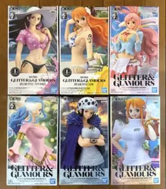 ワンピース GLITTER&GLAMOURS ロビン ナミ しらほし ビビ ロー