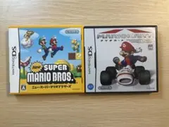 ニュースーパーマリオブラザーズ&マリオカートDS 2点セット
