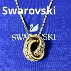スワロフスキー　ネックレス　Further ゴールド 正規品　美品のサムネイル