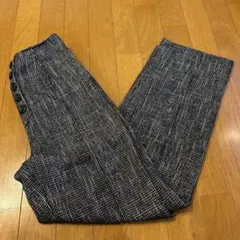 ハイウエストパンツ　ブラックのサムネイル