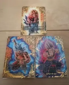 ドラゴンボール エナジーマーカー 2nd anniversary 3枚 パラレル