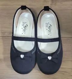 ☆美品☆パンプス　19.0　ブラック　七五三　入学式　発表会　卒園式　セレモニー