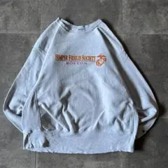 00s Champion リバースウィーブ プリントロゴ 灰 XL A826