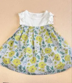 80 ノースリーブ　ワンピース　女の子　夏服　子供服