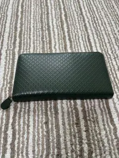 ダークグリーン 長財布 大容量 男女兼用 スマホ収納可能 本牛革
