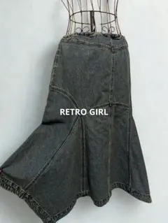 Y2K 00s 平成ギャル 森ガール古着 Vintageデニム フレア スカート
