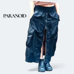 新品未使用✨パラノイド 24SS Nylon Rib Skirt 完売品 黒 M