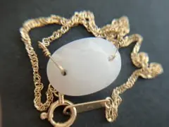 アガット　k10 ブレスレット　ホワイト　クォーツ