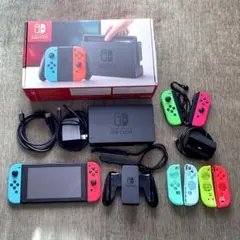 Nintendo Switch 本体 カラフルジョイコン付き
