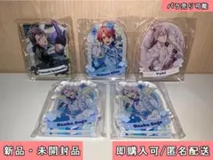 バンプレスト アイドリッシュセブン アクリルブロック 4種類 5個セット